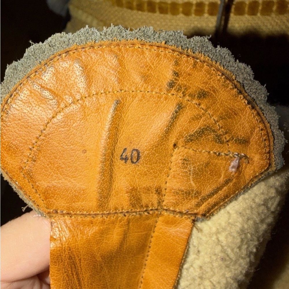 Penelope Chilvers Gray Leather Winter Boots - Picture 9 of 9